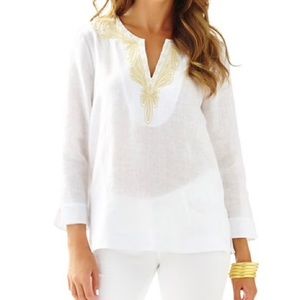 Lilly Pulitzer Amelia Island Tunic, Linen